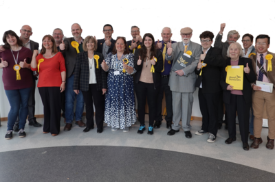 Broadland councillors and supporters